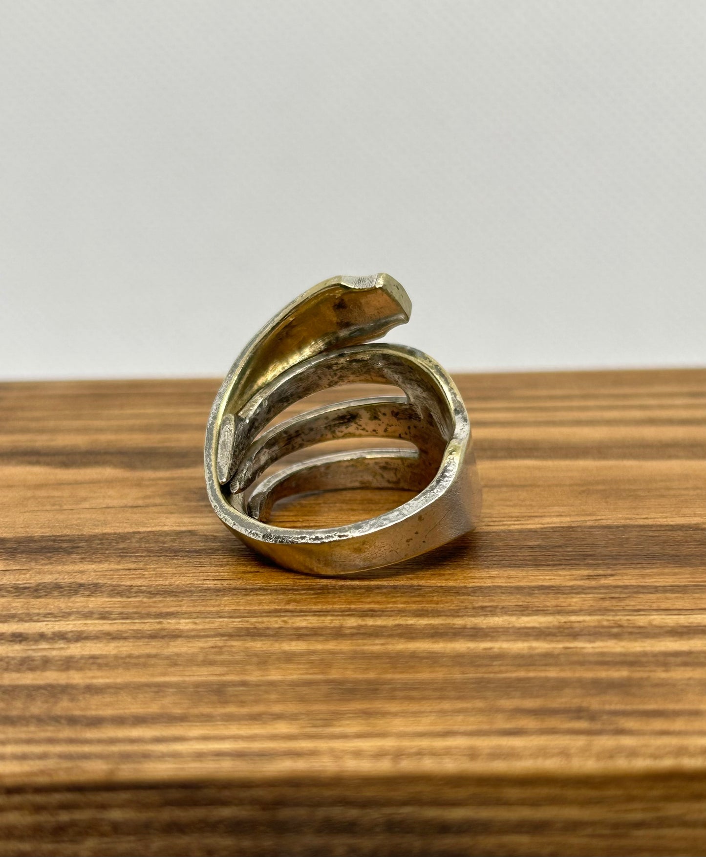 Vintage Handmade Pickle Fork Ring