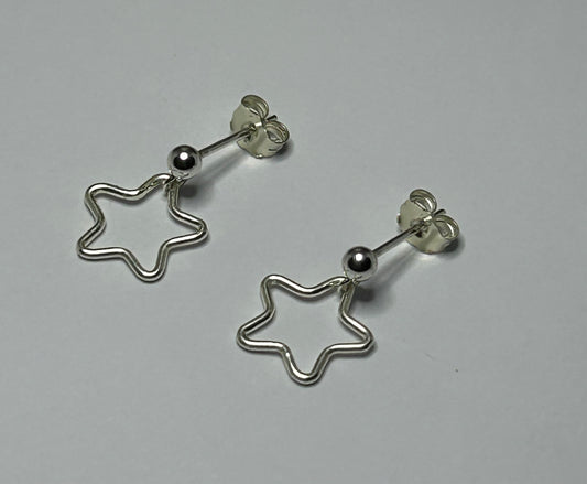 Star Drop Earrings