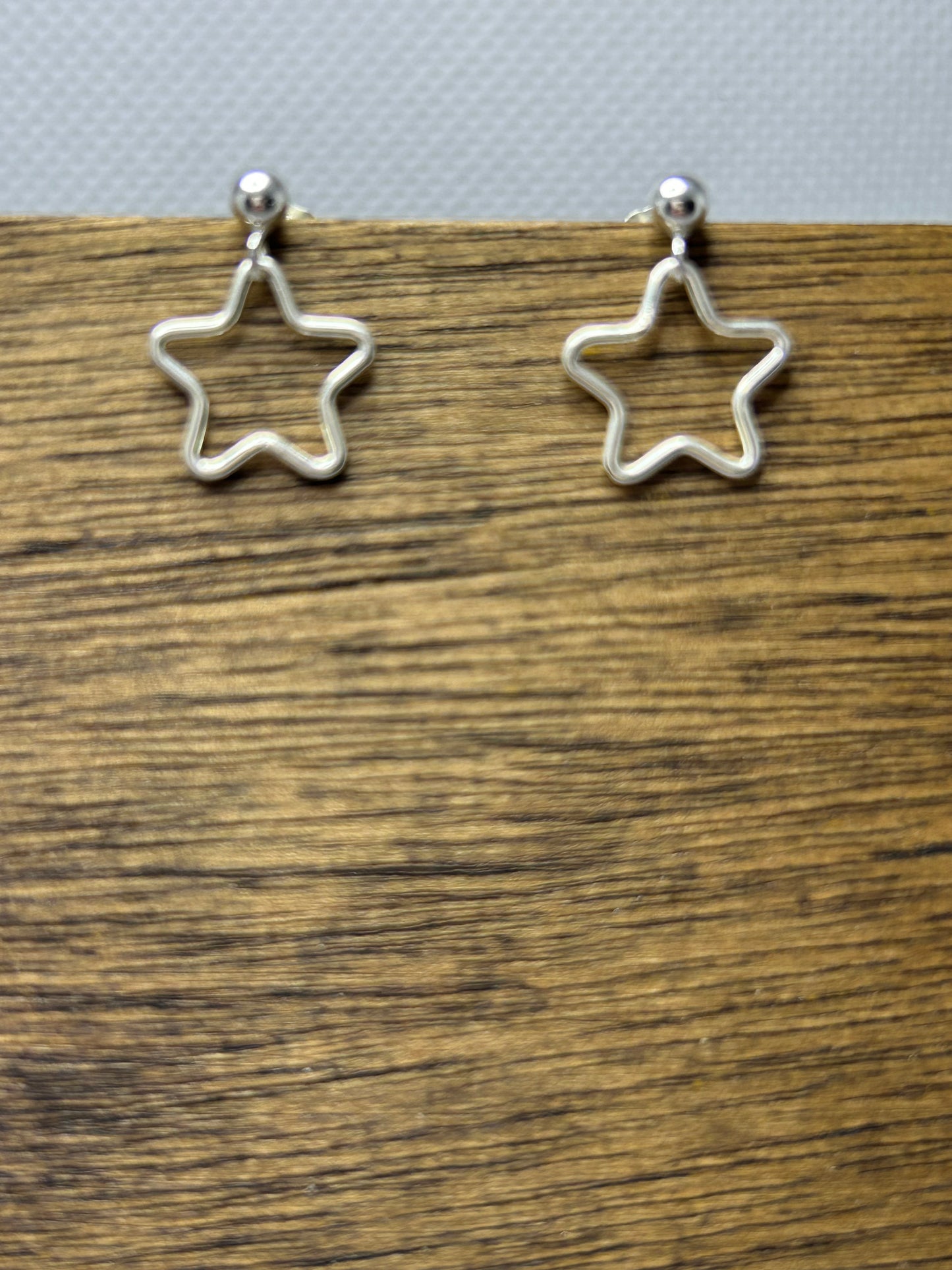 Star Drop Earrings