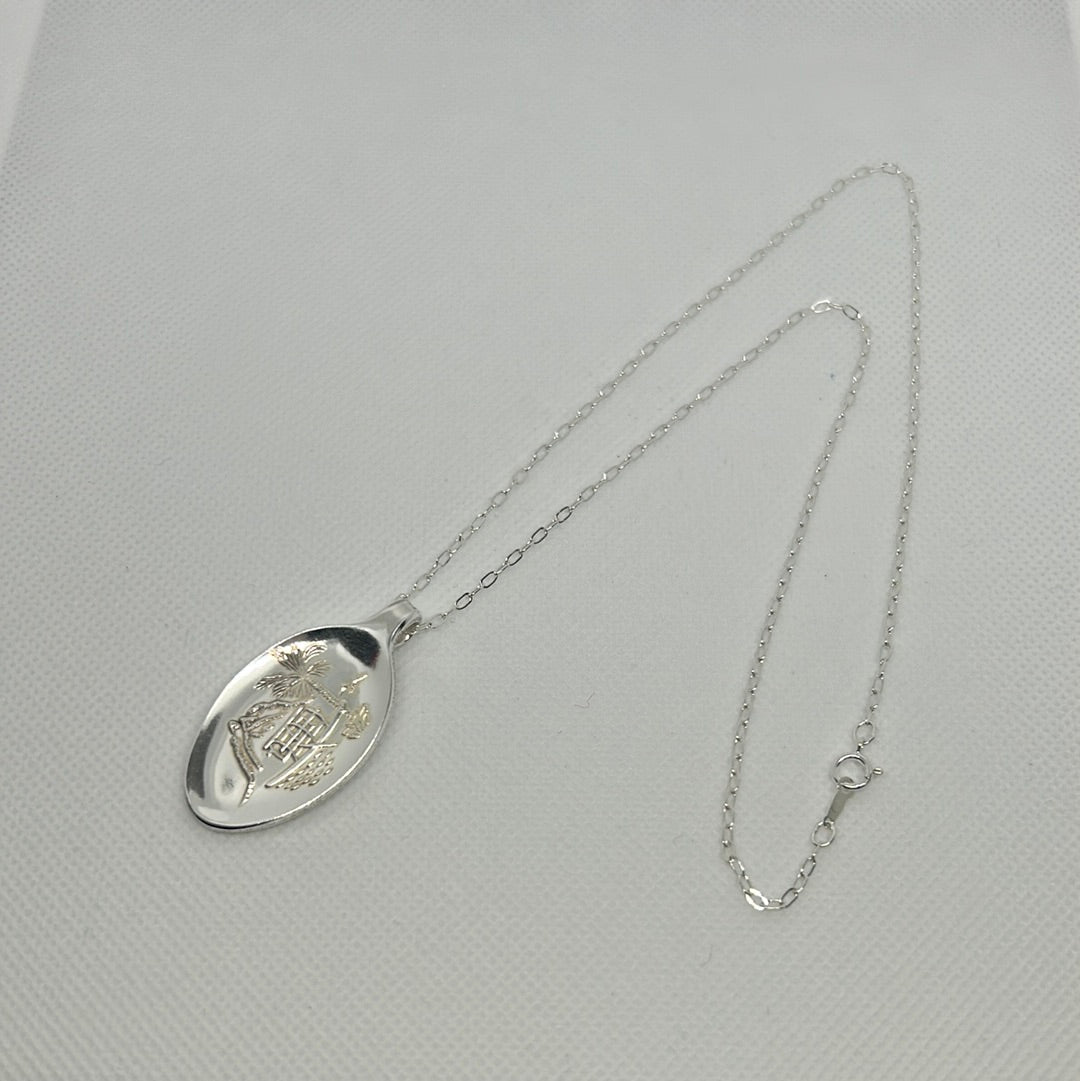 Rolex Souvenir Spoon Pendant Necklace