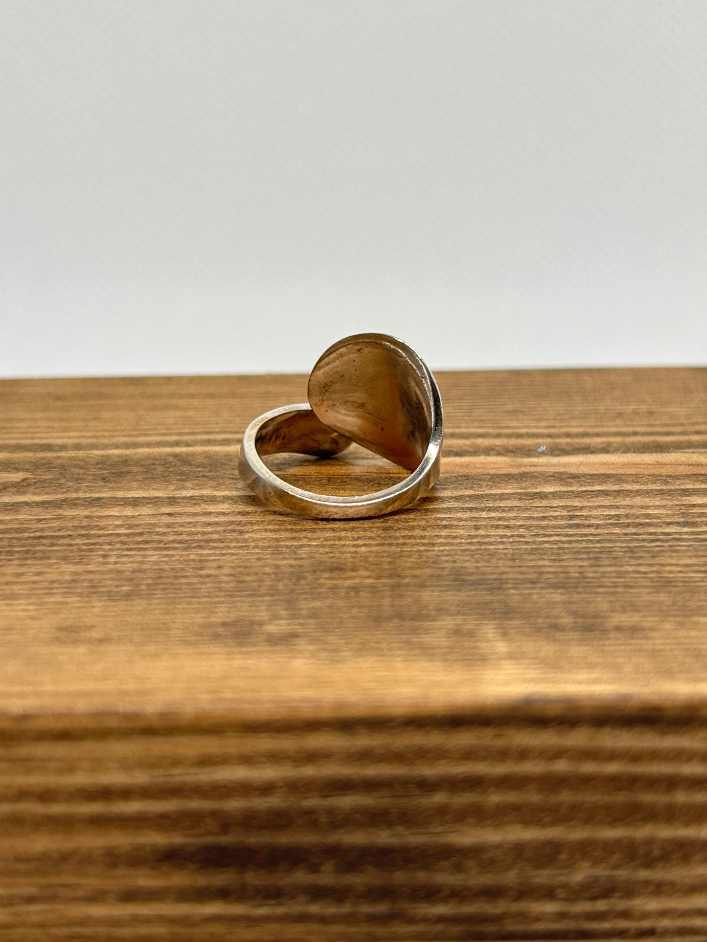 Mustard Spoon Ring