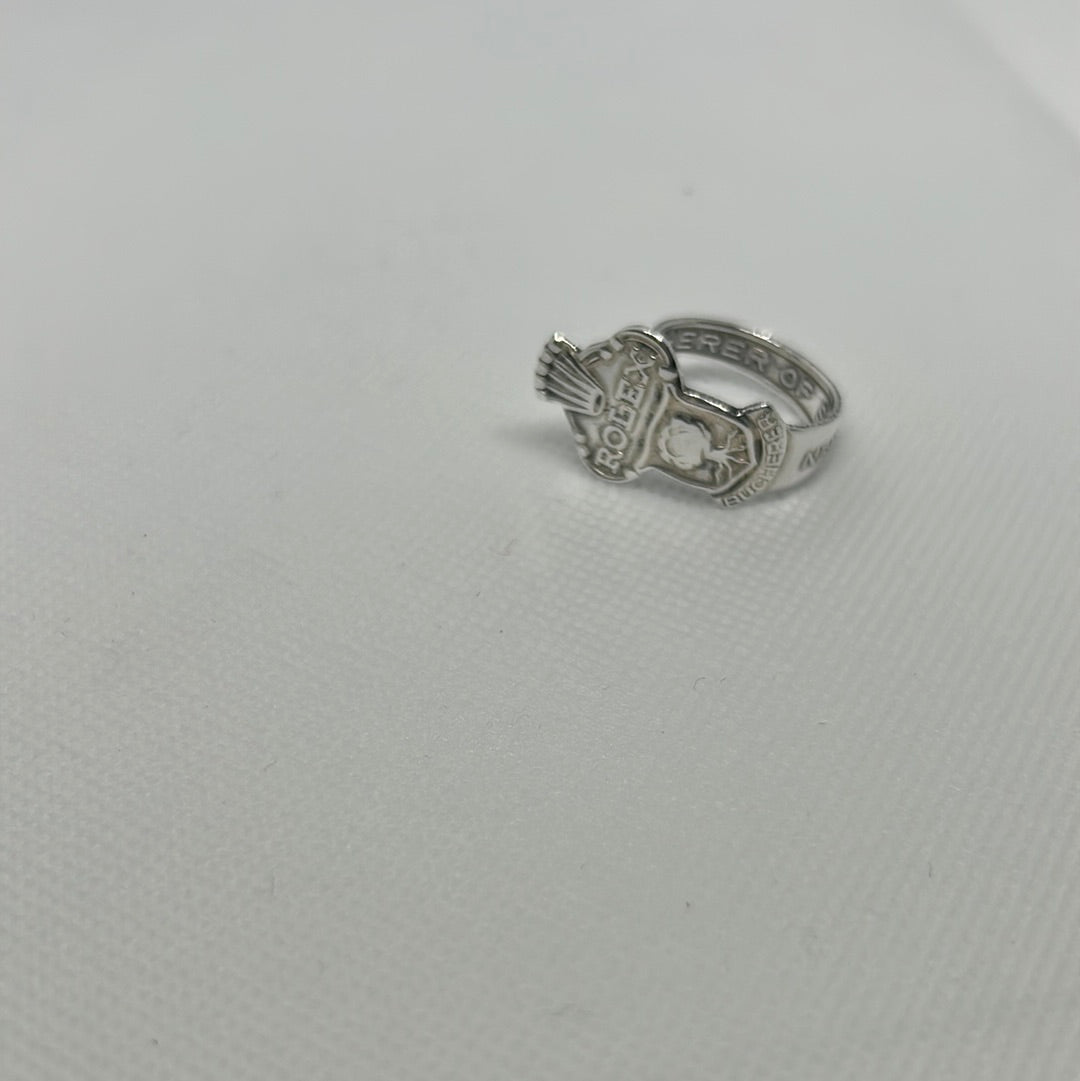 Vintage Rolex Souvenir Teaspoon Ring