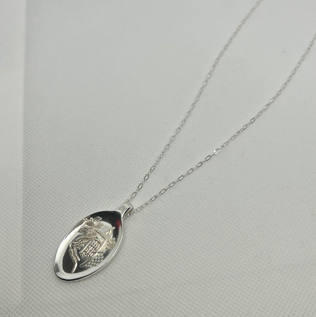 Rolex Souvenir Spoon Pendant Necklace