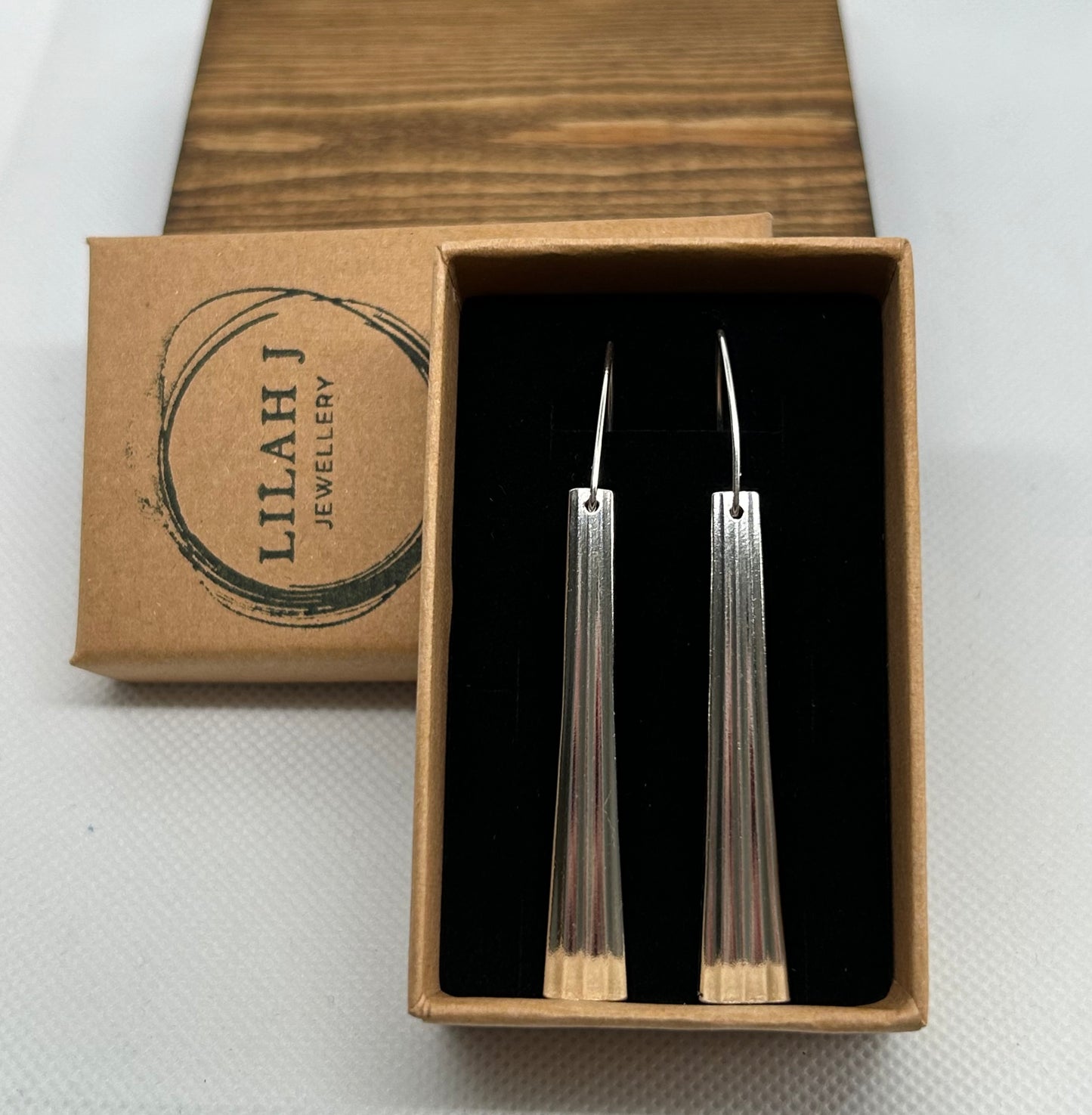 Teaspoon Stripe Detail Earrings