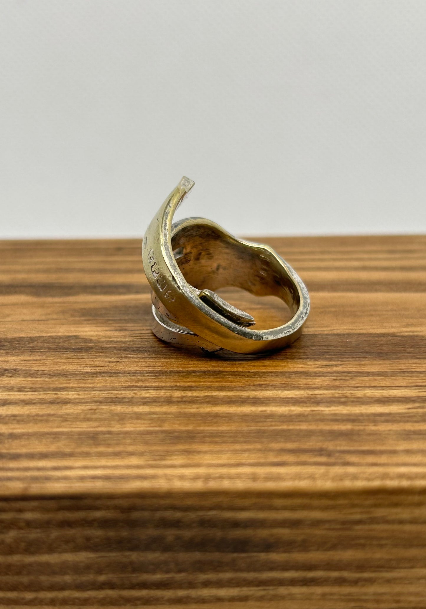 Vintage Handmade Pickle Fork Ring