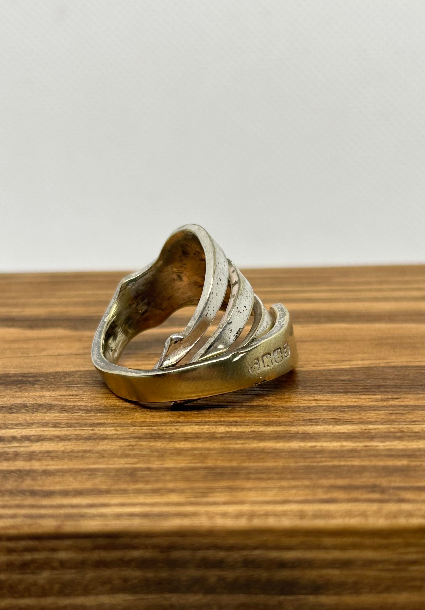 Vintage Handmade Pickle Fork Ring