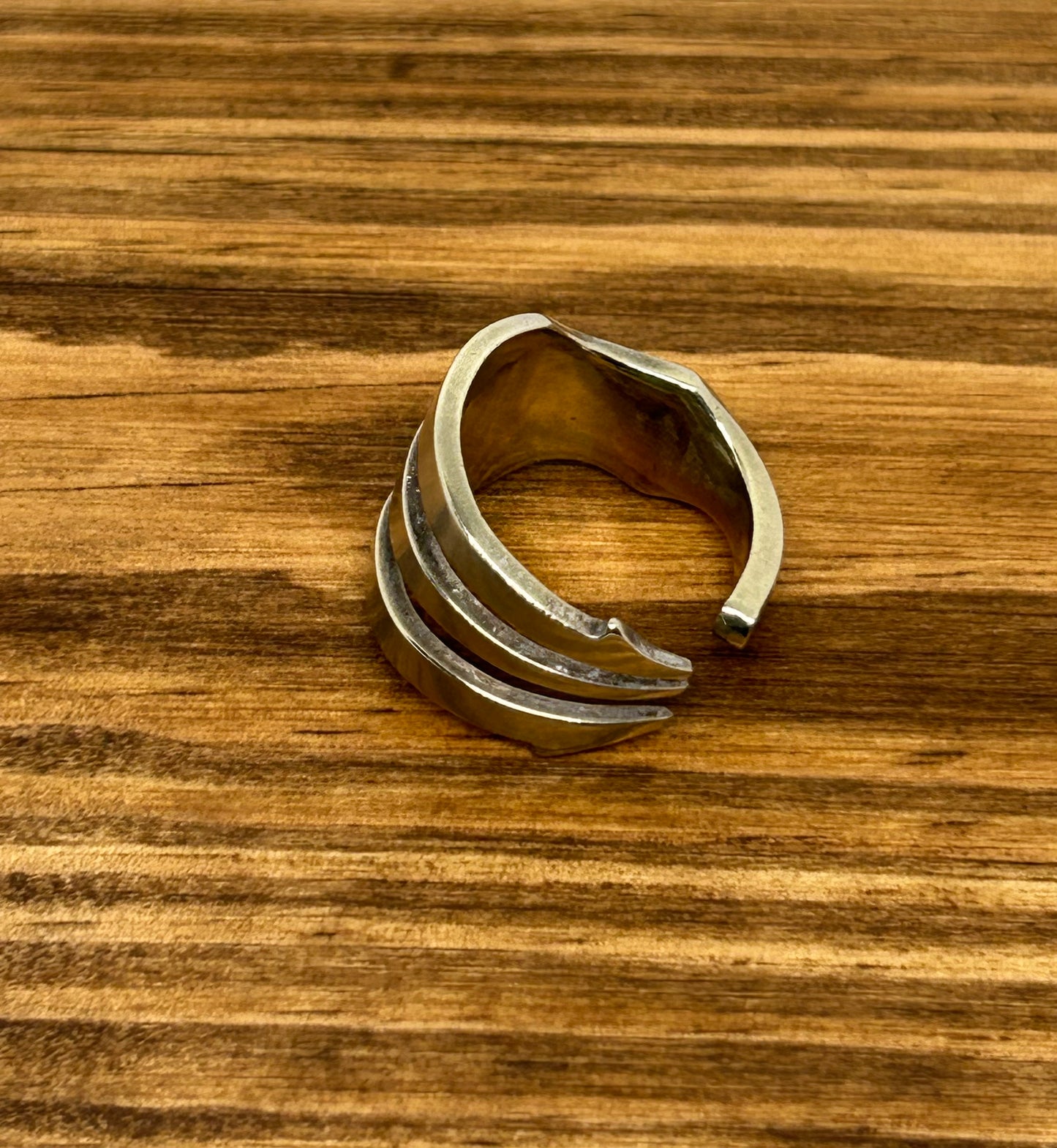 Vintage Pickle Fork Ring – Handmade Upcycled Jewelry