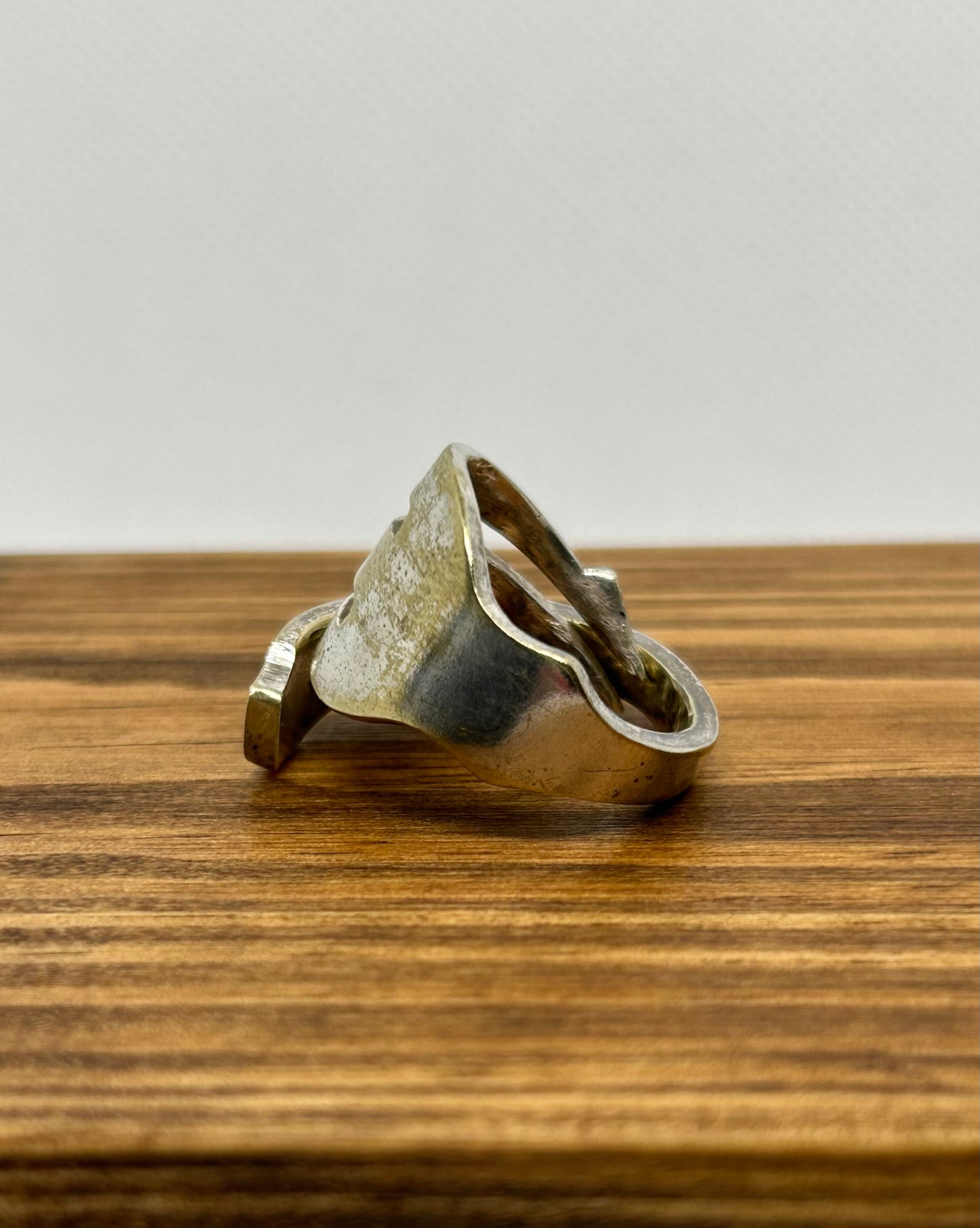 Vintage Handmade Pickle Fork Ring