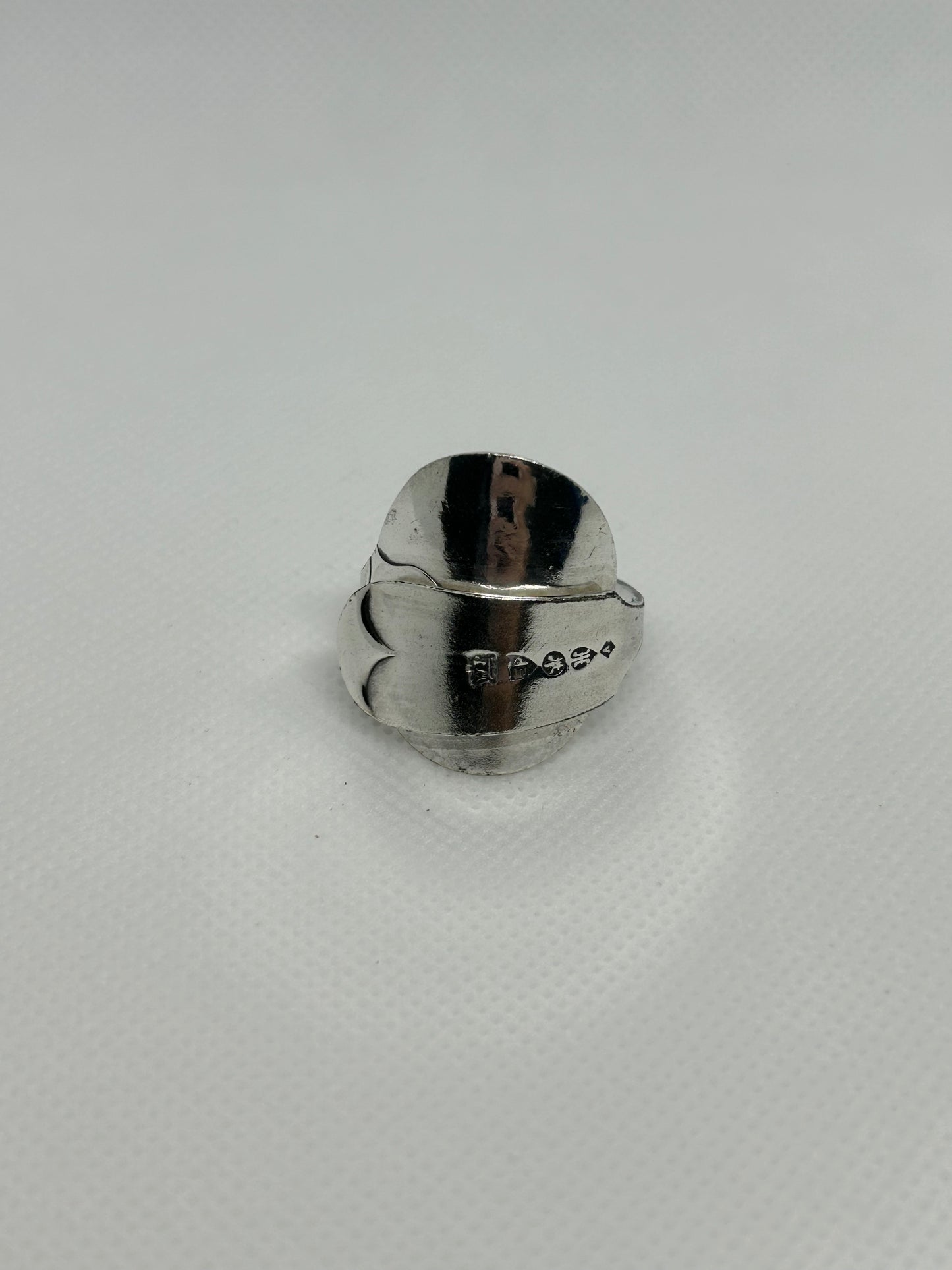 Simple Stamped Spoon Ring