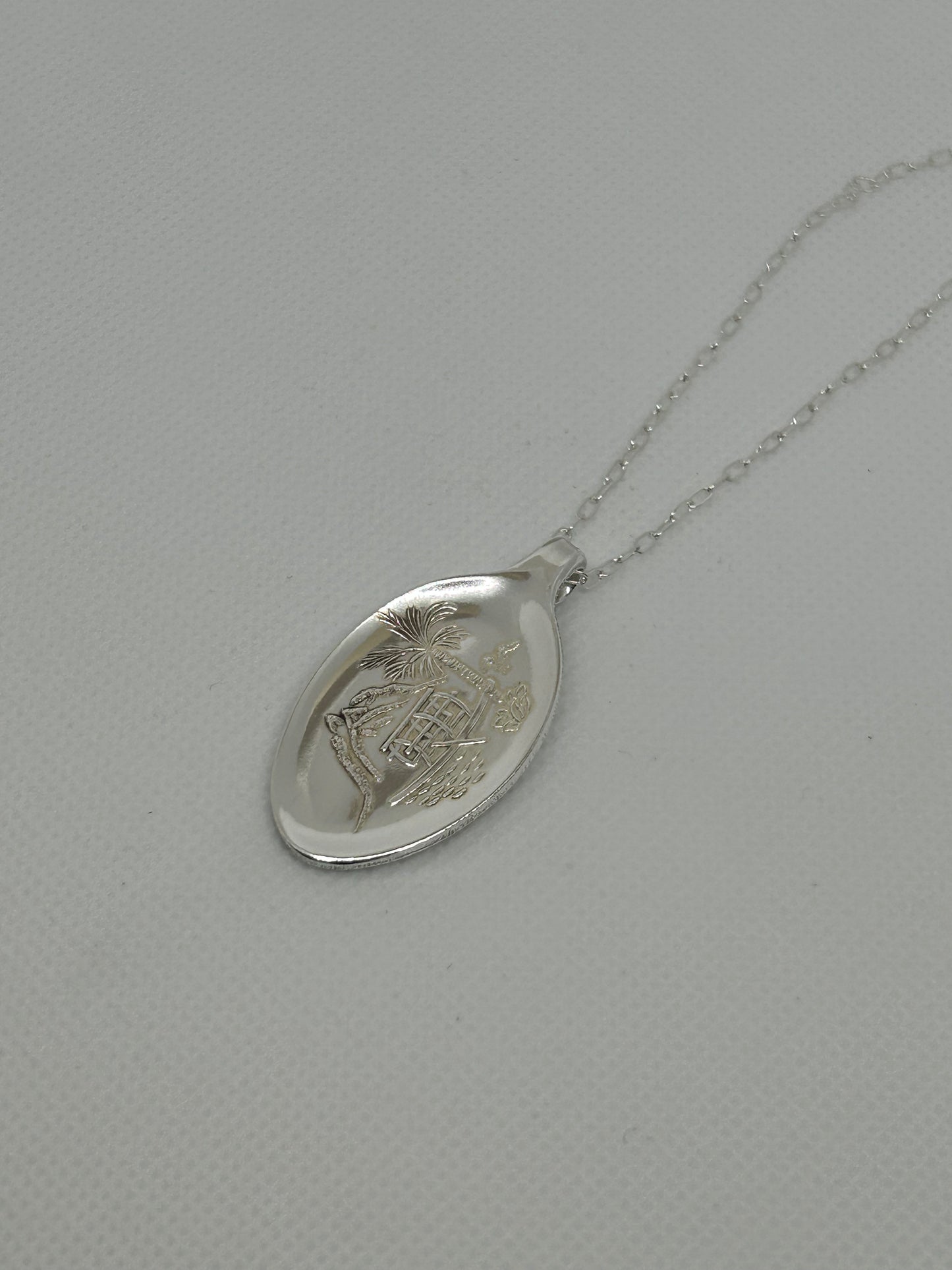 Rolex Souvenir Spoon Pendant Necklace