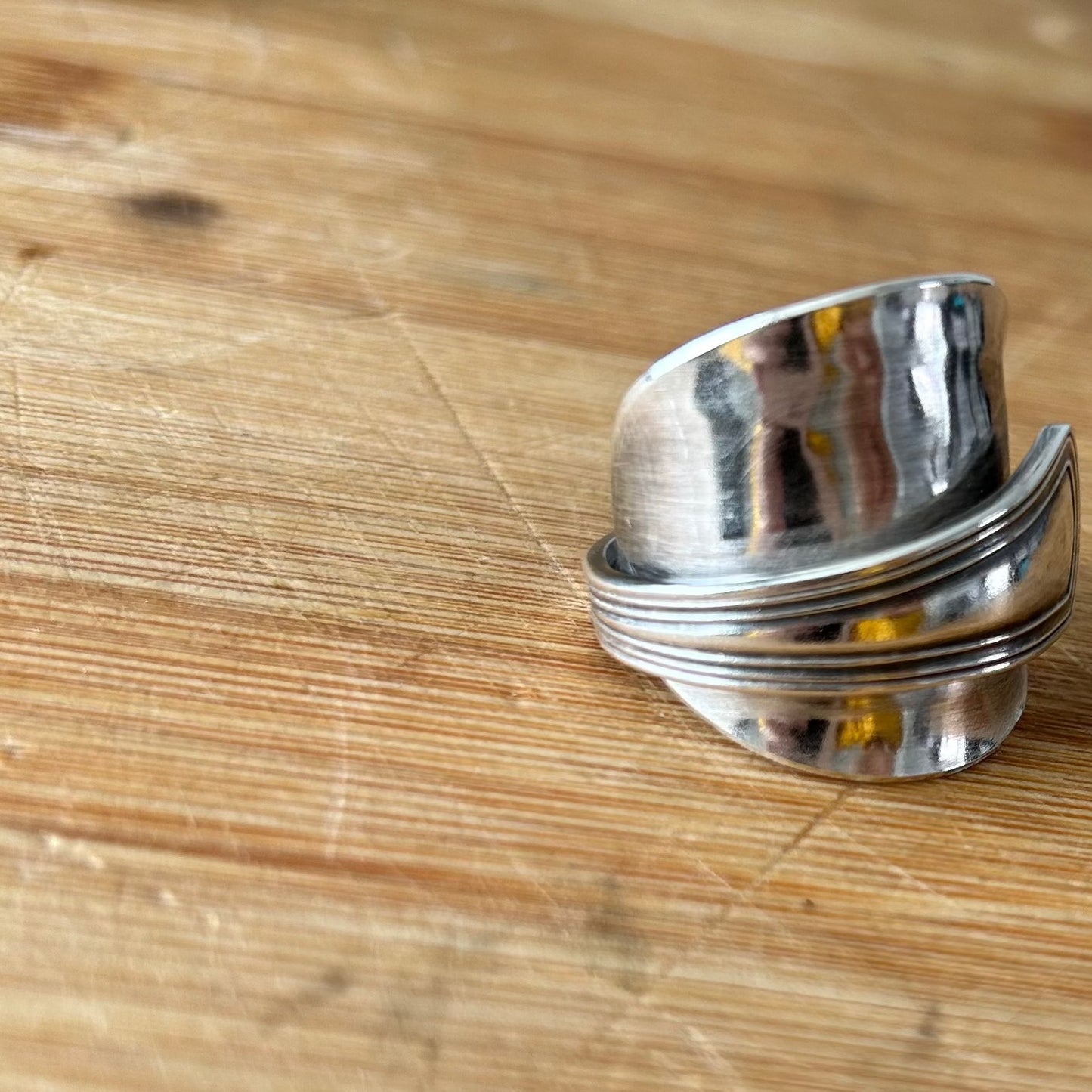 Wrap Around Spoon Ring