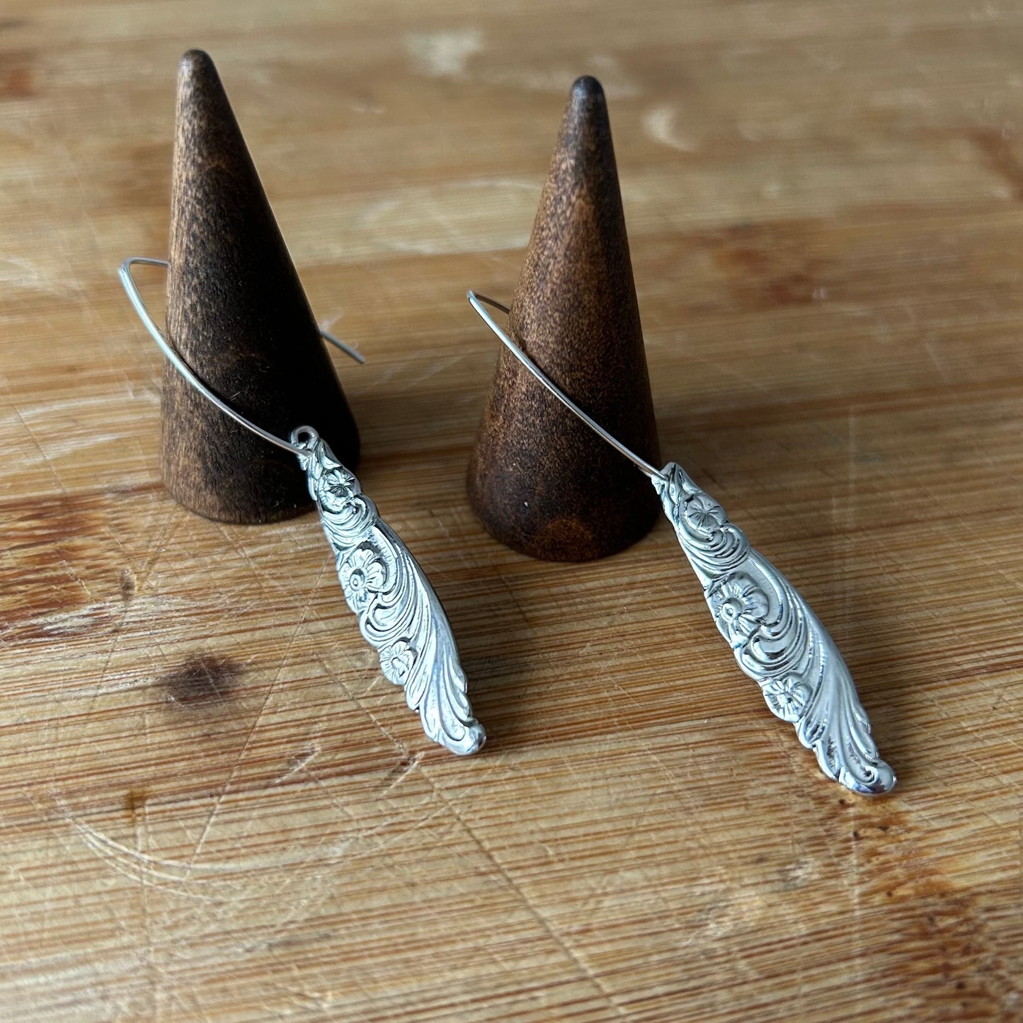 Elwezetta Dutch Teaspoon Handle Earrings