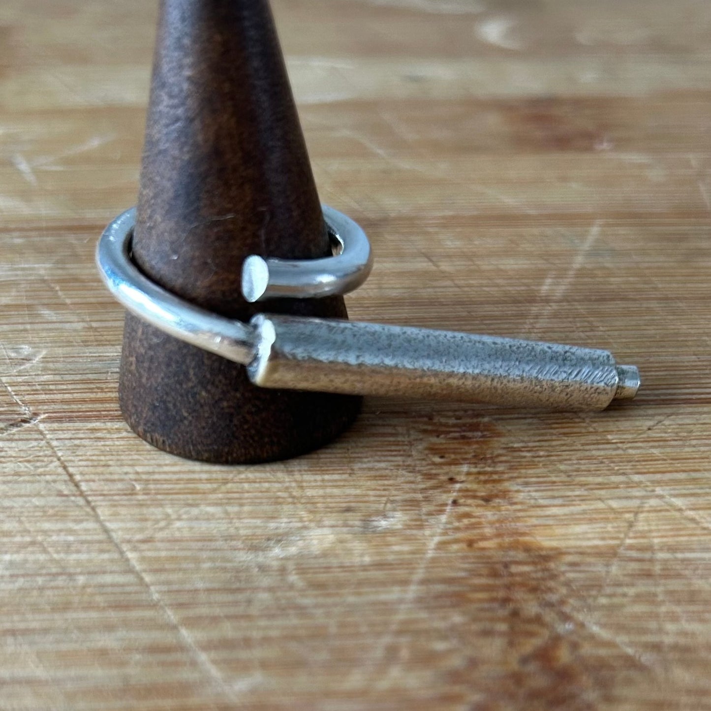 Extended Bar Teaspoon Handle Ring