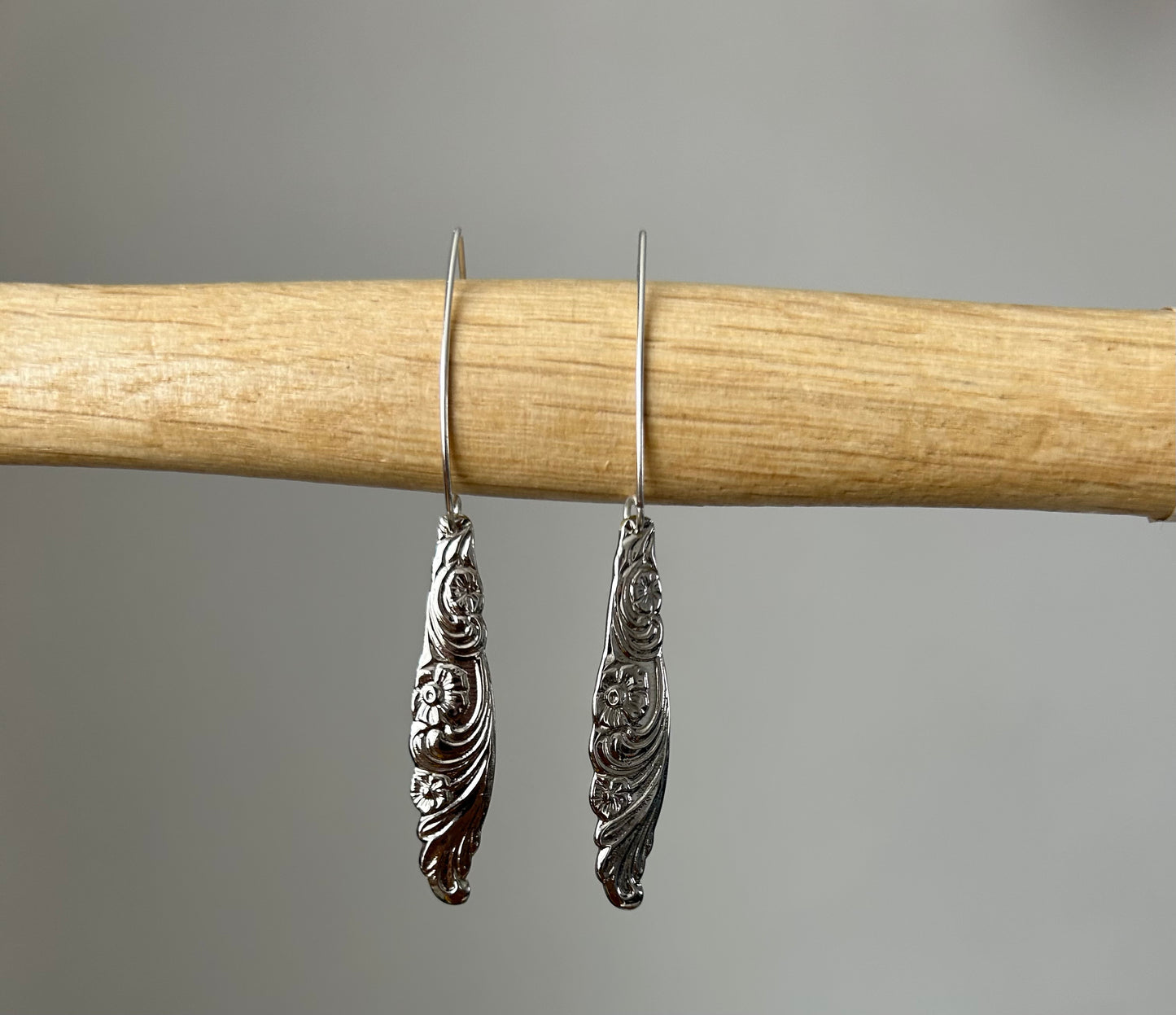 Elwezetta Dutch Teaspoon Handle Earrings