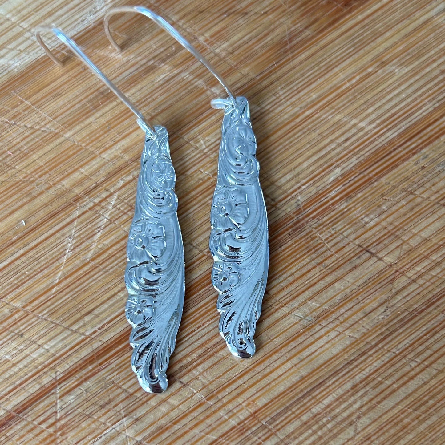 Elwezetta Dutch Teaspoon Handle Earrings