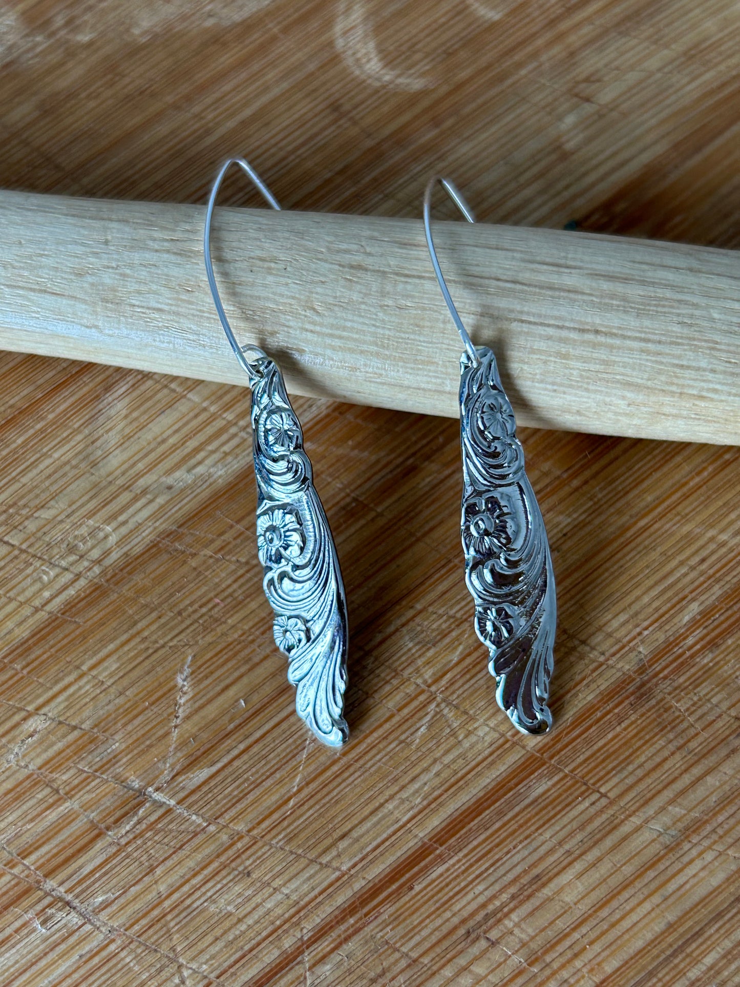 Elwezetta Dutch Teaspoon Handle Earrings